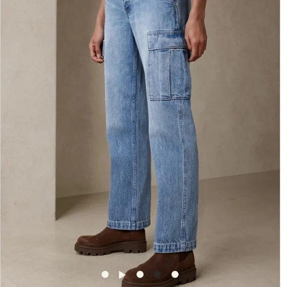 NWT! BANANA REPUBLIC WOMEN’S THE CARGO JEAN - SIZE 28🩷 - Picture 5 of 9